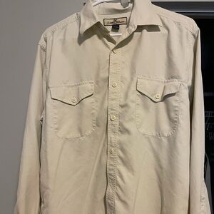 Tommy Bahama Silk Cream Shirt